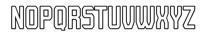 PowerBeast-2Outline Font UPPERCASE