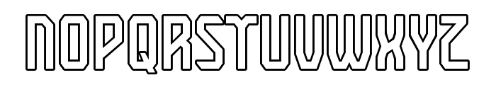 PowerBeast-2Outline Font LOWERCASE