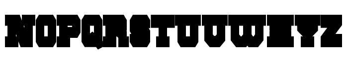 PowerBeast-Extrude Font UPPERCASE