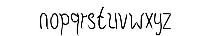 PowerfulWaves-Regular Font LOWERCASE