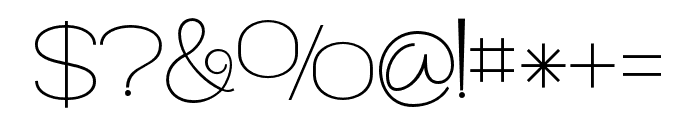 Practice Sketch 01 Regular Font OTHER CHARS