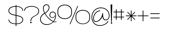 Practice Sketch Regular Font OTHER CHARS