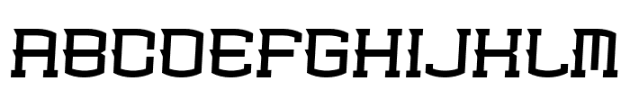 Praesgo Font UPPERCASE