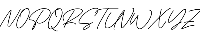 Prebuga Signature Font UPPERCASE