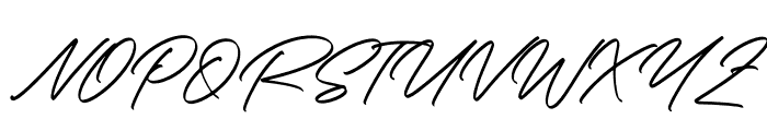 Prechley Italic Font UPPERCASE