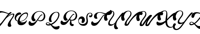 Pregnant-Regular Font UPPERCASE