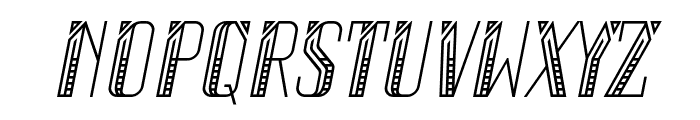 Premy Style 02 Italic Font UPPERCASE