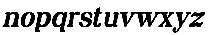 Preparatori Bold Italic Font LOWERCASE