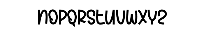 Preppy Varsity Font LOWERCASE