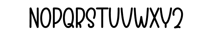 Present Highschool Font LOWERCASE