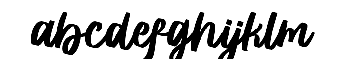 Prestiche Regular Font LOWERCASE