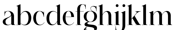 Prestige Edition Regular Font LOWERCASE