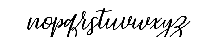 PrestiquenSlantBold-Regular Font LOWERCASE