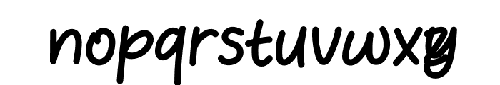 Prestory Font LOWERCASE