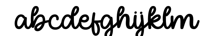 Pretty Jessy Font LOWERCASE