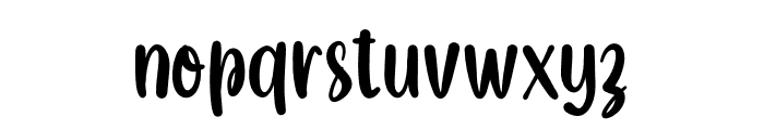 Pretty Love Font LOWERCASE