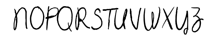 Pretty World Regular Font UPPERCASE