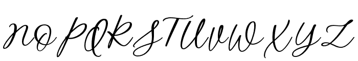 PrettyGarden-Script Font UPPERCASE