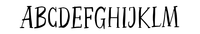 PrettyGarden-Serif Font UPPERCASE
