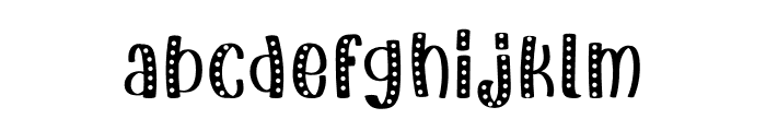 PrettySpot Font LOWERCASE