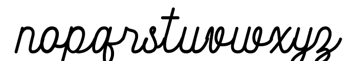 Prettylimes Font LOWERCASE