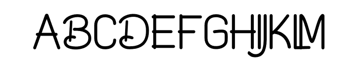 Priest Font UPPERCASE