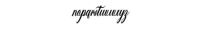 PriestleyScript Font LOWERCASE