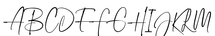Primal Signature Font UPPERCASE