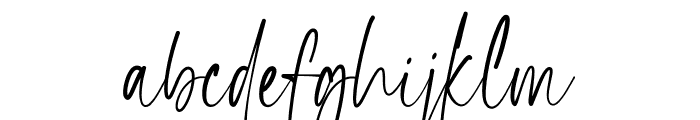 Primal Signature Font LOWERCASE