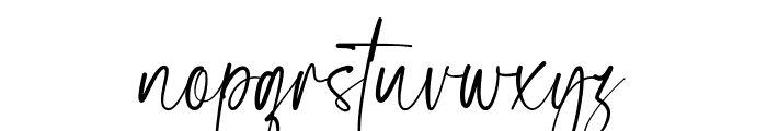 Primal Signature Font LOWERCASE
