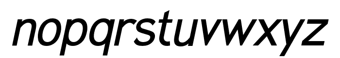 PrimaveraSans-Italic Font LOWERCASE