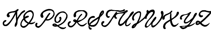 Prime Century Script Font UPPERCASE