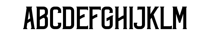 PrimeHeroRegular Font UPPERCASE