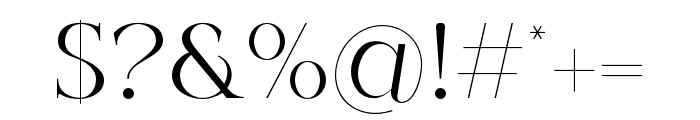 Primor Stylish Serif Font OTHER CHARS