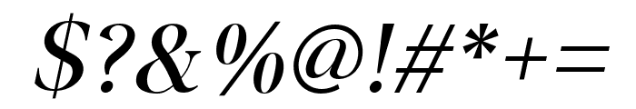 Primous Italic Font OTHER CHARS