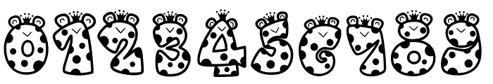 Prince Frog Alphabet Font OTHER CHARS