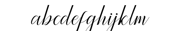 PrincellaScript Font LOWERCASE
