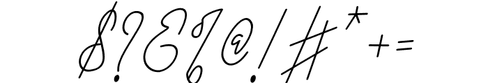 Princess Berlianty Italic Font OTHER CHARS
