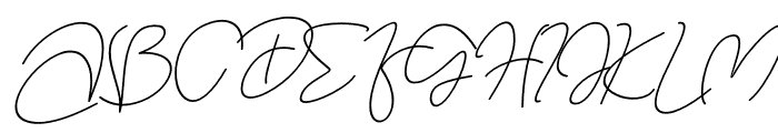 Princess Berlianty Italic Font UPPERCASE