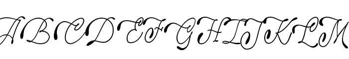 Princess Siena Regular Font UPPERCASE