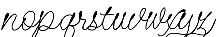 Princess Siena Regular Font LOWERCASE