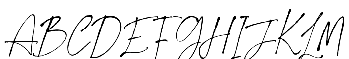 PrincessSignature Font UPPERCASE