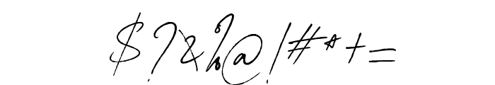 Priscilla Catwrite Font OTHER CHARS