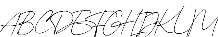 Priscilla Catwrite Font UPPERCASE