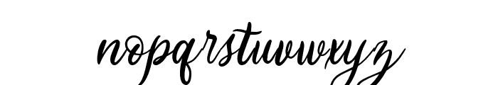 Priscyla-Regular Font LOWERCASE