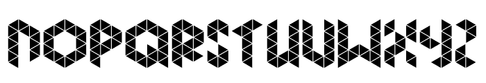 Prism Regular Font UPPERCASE