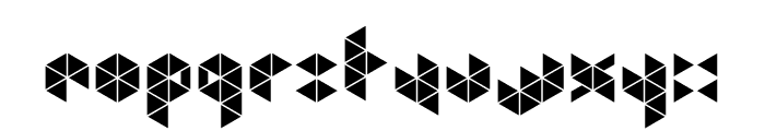 Prism Regular Font LOWERCASE