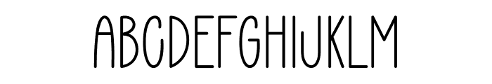 Priview General Font LOWERCASE