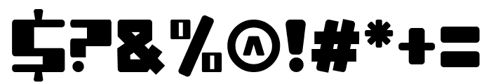Pro Designer Font OTHER CHARS