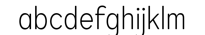 ProSotan-ExtraLight Font LOWERCASE